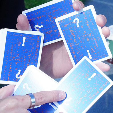 Simple Doodle (Color) Playing Cards by Bacon Playing Card